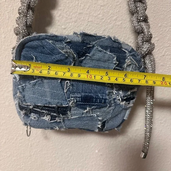 KARA Denim Crystal Strap Cobra Bag💎🥶 - Picture 10 of 17